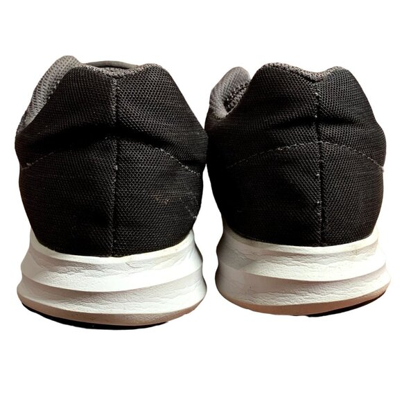 Nike Downshifter 8 Sneakers Youth 4.5 Gray Neon Swoosh Running Shoes 922853-008 - Picture 4 of 14